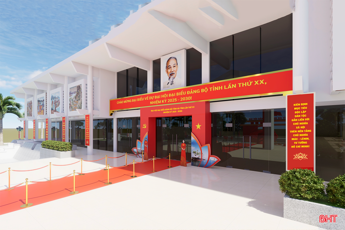 Đại hội Đảng bộ tỉnh Hà Tĩnh diễn ra từ ngày 30/9-2/10