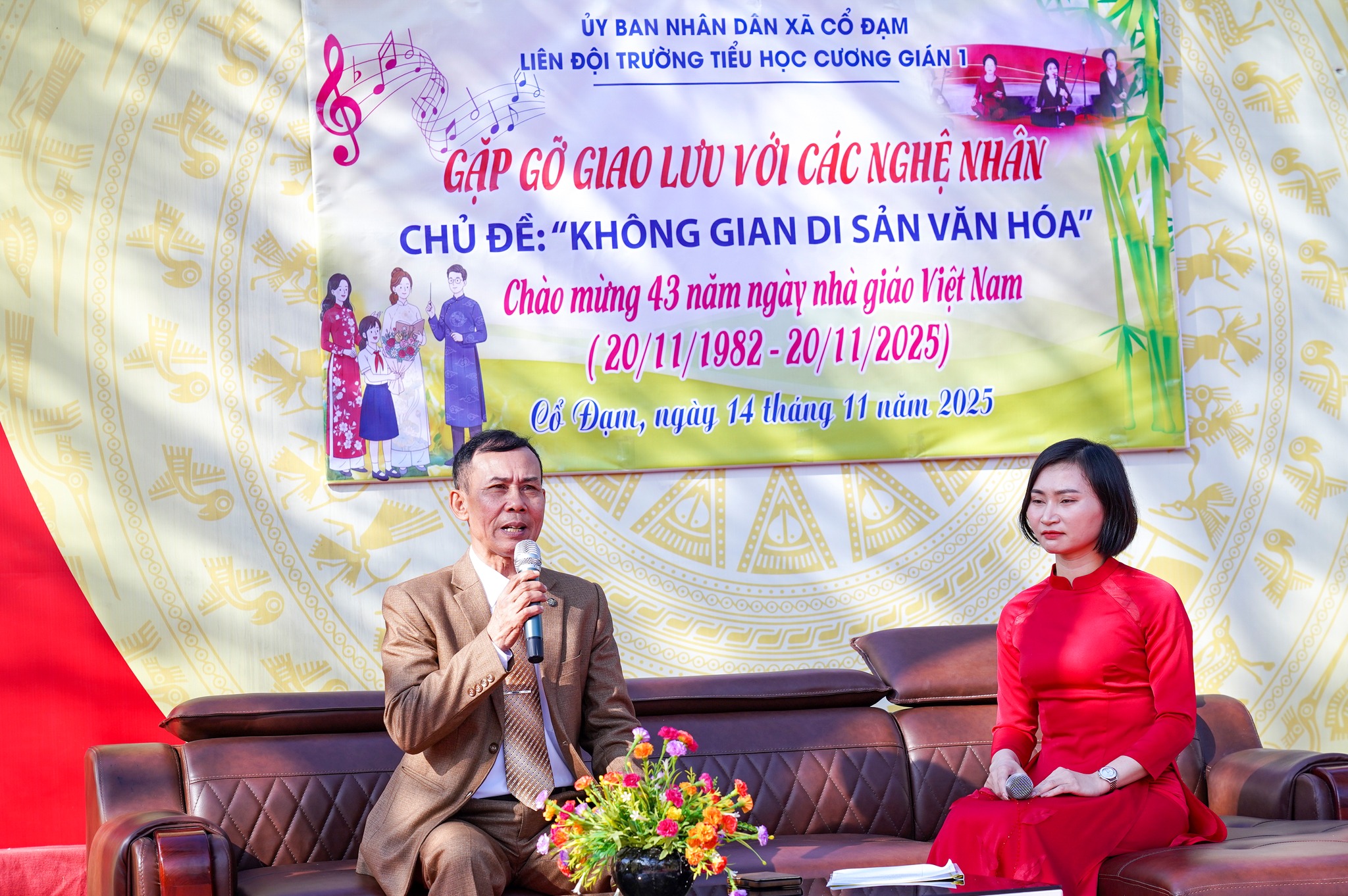 Giao Lưu Nghệ Thuật Kết Nối Văn Hóa Phi Vật Thể Kỷ Niệm 43 Năm Ngày Nhà Giáo Việt Nam