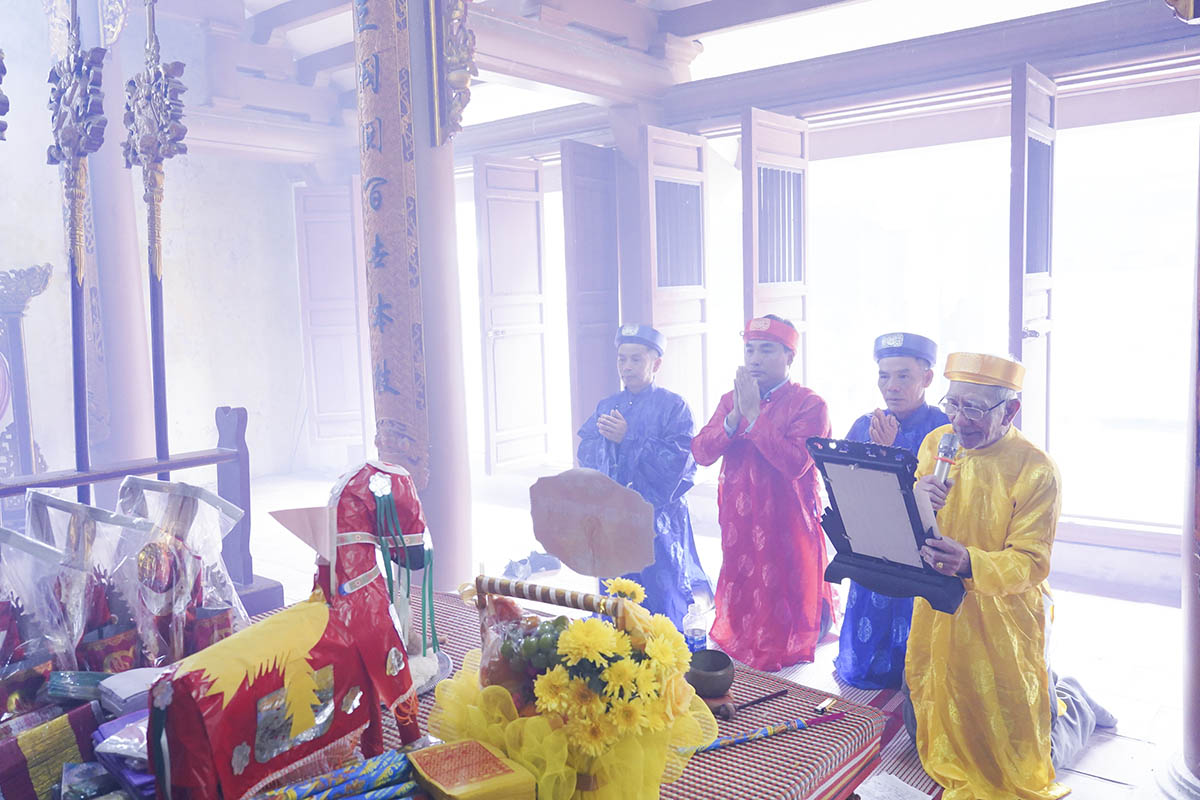 Lễ khai hạ ở di tích lịch sử văn hoá cấp quốc gia đền Nguyễn Xí