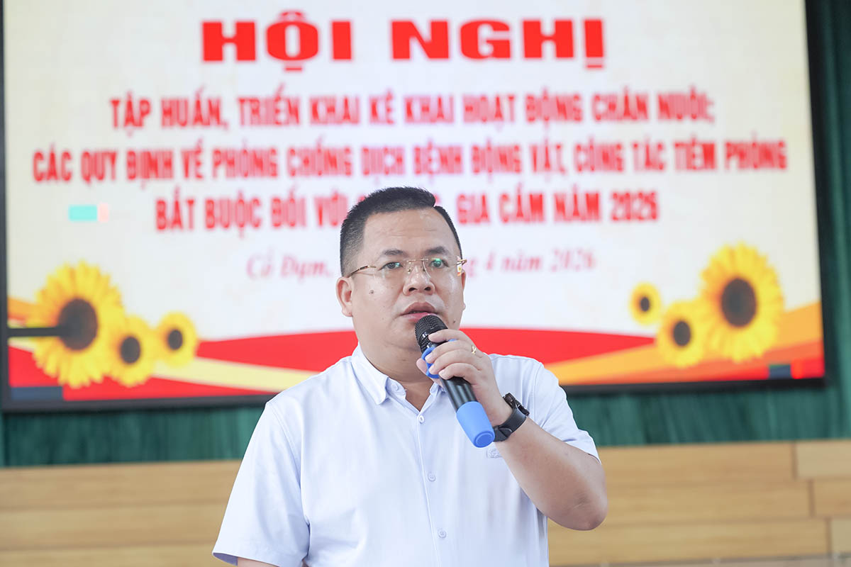 Cổ Đạm: Hướng dẫn các quy định về hoạt động chăn nuôi, phòng chống dịch bệnh động vật