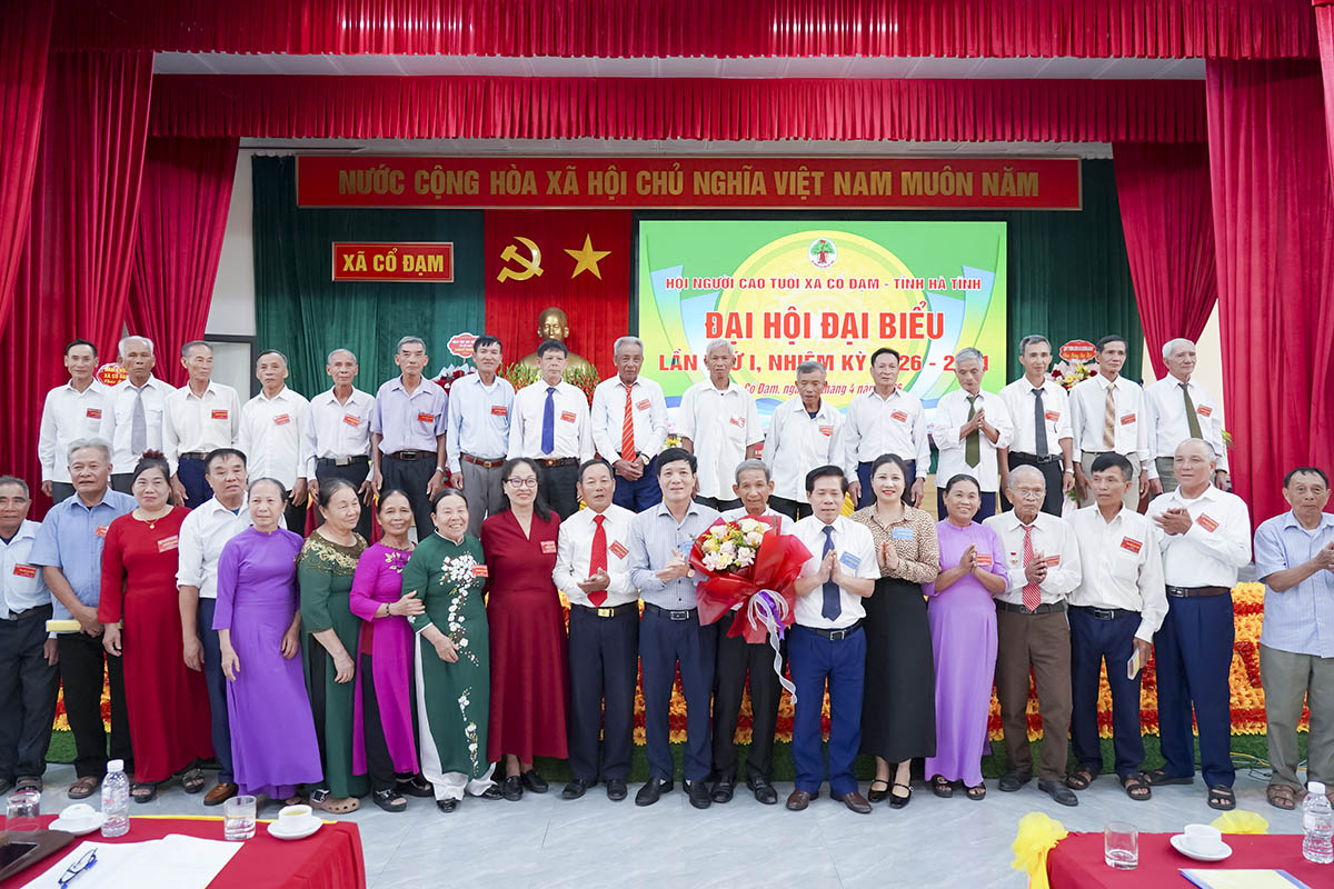 Hội Người cao tuổi xã Cổ Đạm tổ chức Đại hội lần thứ I, nhiệm kỳ 2026 – 2031