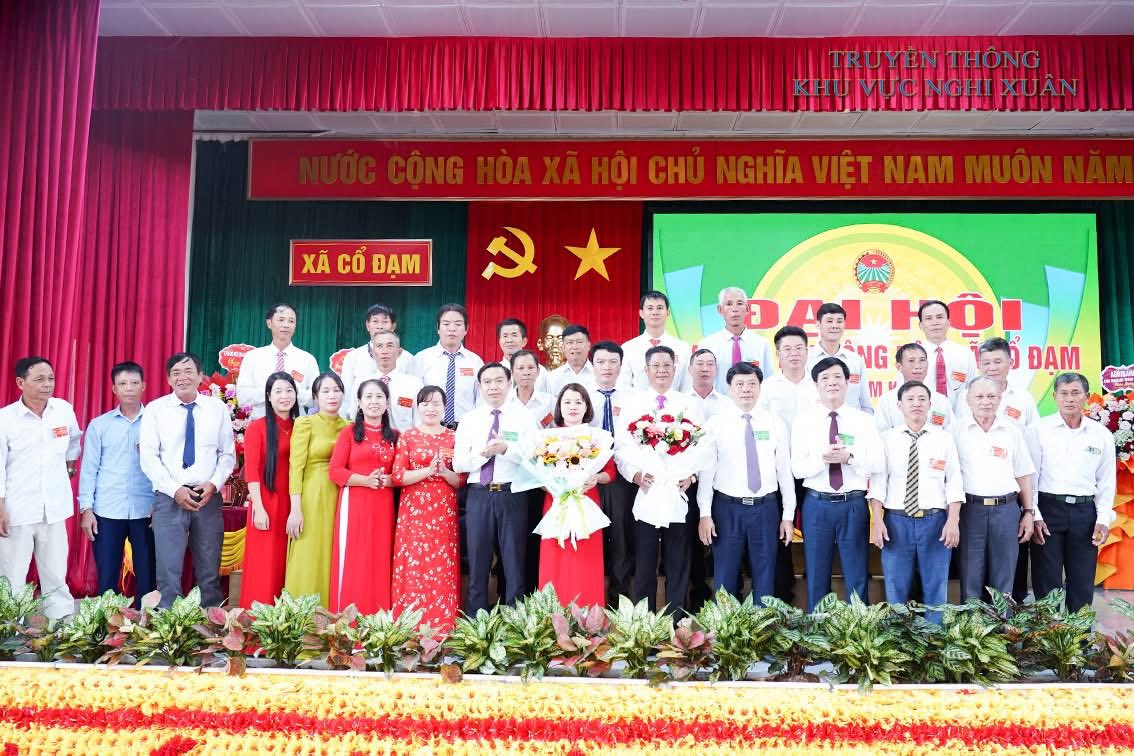 Đồng chí Bùi Phi Long giữ chức Chủ tịch Hội Nông dân xã Cổ Đạm khóa I