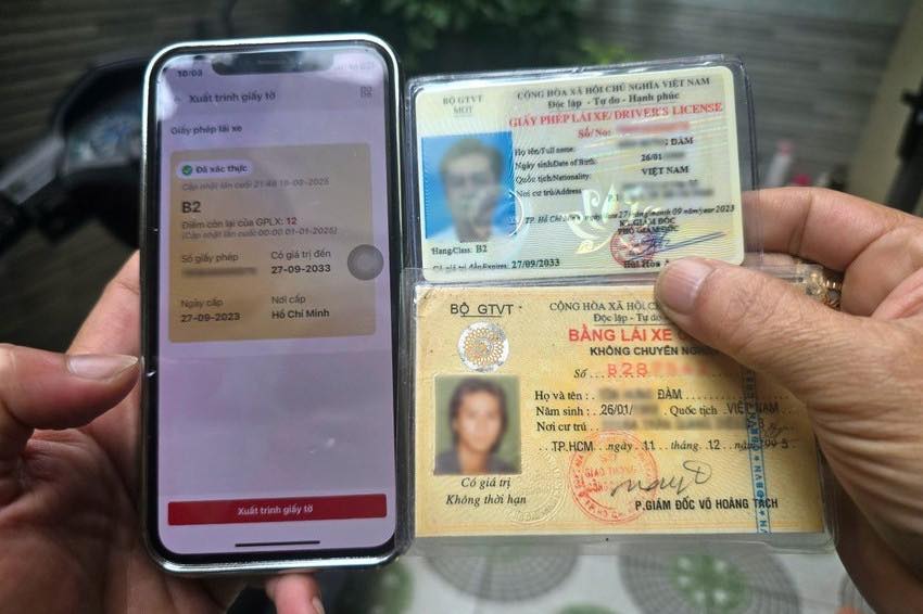 Làm sạch dữ liệu giấy phép lái xe