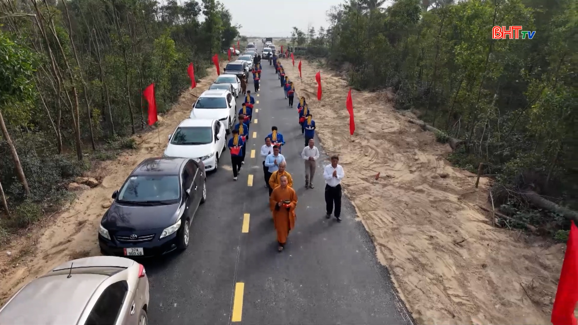 Lễ yên vị các liệt sĩ Đại đội pháo binh 45 Hà Tĩnh