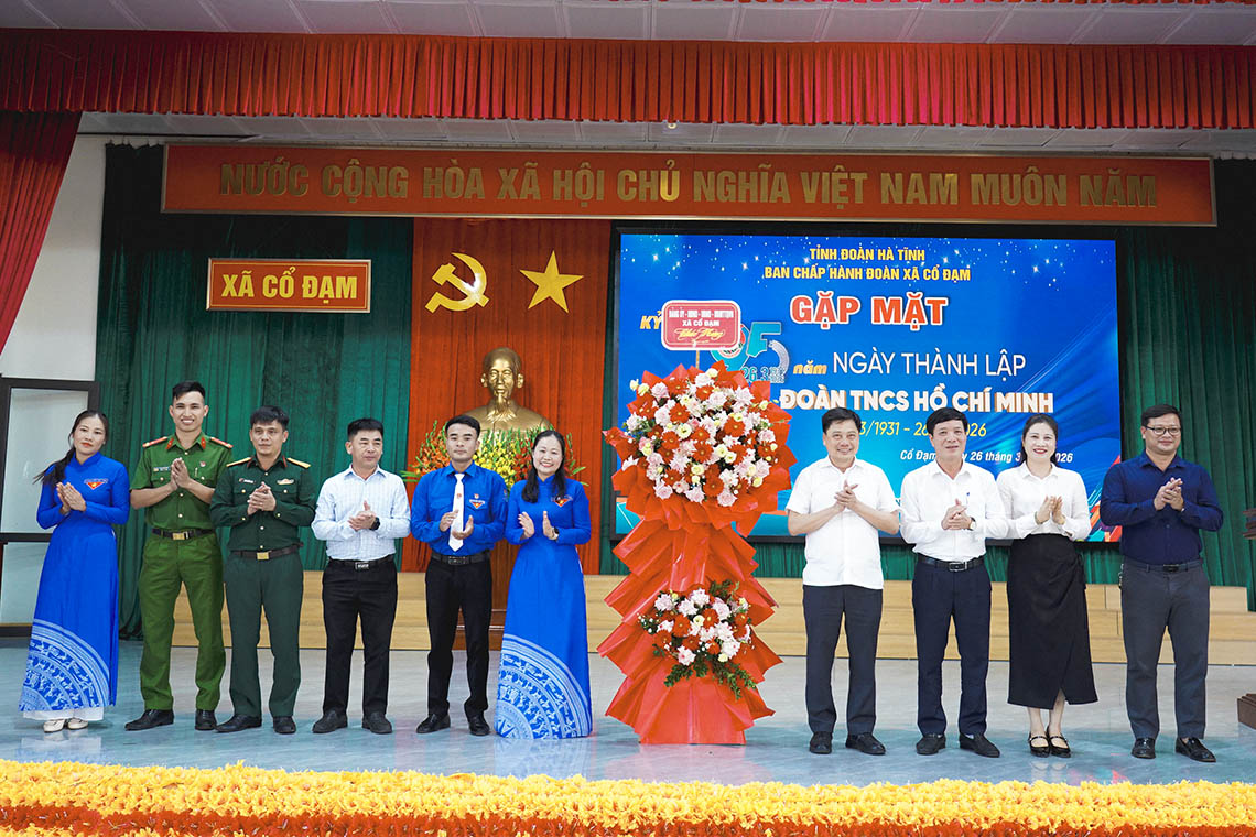 Tuổi trẻ Cổ Đạm tiếp tục phát huy tinh thần xung kích, sáng tạo góp sức xây dựng quê hương phát triển