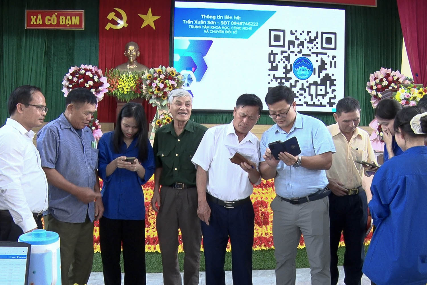 Hướng dẫn cài đặt, sử dụng Ứng dụng công dân số i-HaTinh cho cán bộ và Nhân dân Cổ Đạm