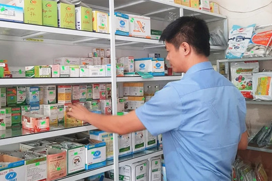 Cổ Đạm tăng cường quản lý việc buôn bán, sử dụng thuốc thú y trong nuôi trồng thủy sản