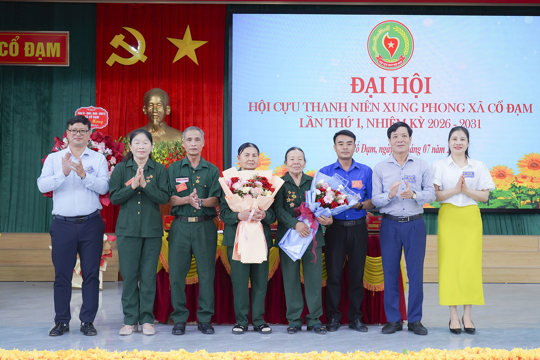 Hội Cựu Thanh niên xung phong xã Cổ Đạm tổ chức Đại hội đại biểu lần thứ I