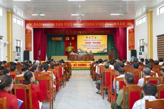 Ủy ban MTTQ xã Cổ Đạm triển khai nhiệm vụ trọng tâm 6 tháng cuối năm