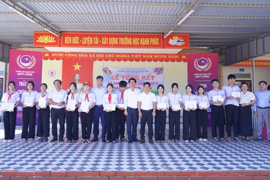 Trường THCS Hoa Liên có 10 học sinh giỏi cấp quốc gia, 78 học sinh giỏi tỉnh trong năm học 2025-2026