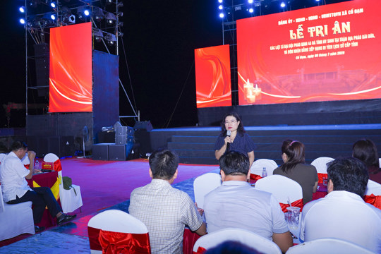 Tổng duyệt Chương trình Lễ tri ân các liệt sĩ Đại đội Pháo binh 45 Hà Tĩnh hy sinh tại trận địa pháo Bãi Dừa và đón nhận Bằng xếp hạng di tích lịch sử cấp tỉnh