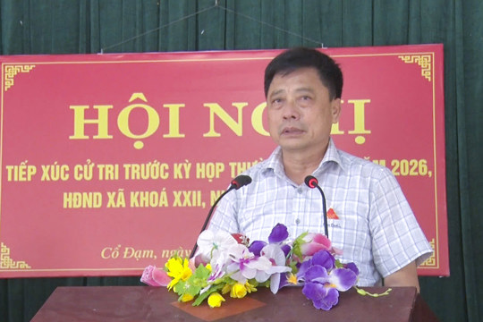 Bí thư Đảng ủy Phan Văn Thư: Mong cử tri đồng hành cùng cấp ủy, chính quyền trong thực hiện các nhiệm vụ phát triển KT-XH 