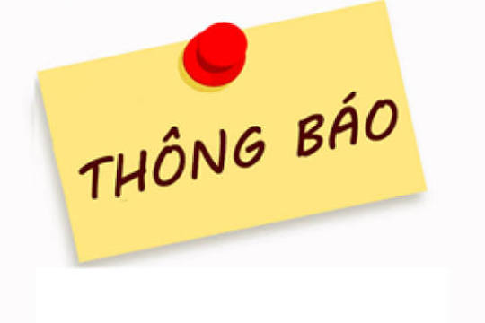 Thông báo về việc tạm dừng thực hiện quy trình tuyển dụng viên chức kế toán Trạm Y tế xã 