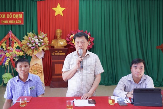 Triển khai nhiệm vụ tập trung tích tụ ruộng đất tại thôn Xuân Sơn và thôn Kẻ Lạt