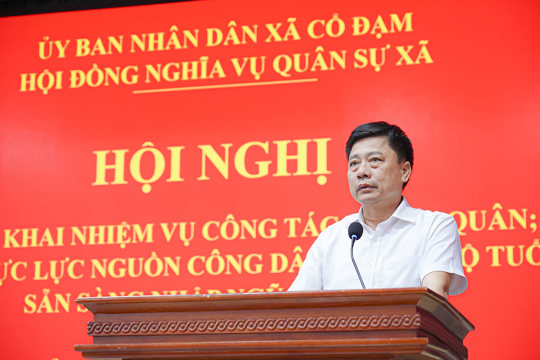 Phối hợp chặt chẽ, rà soát kỹ từng trường hợp, quản lý chắc nguồn công dân trong độ tuổi thực hiện nghĩa vụ quân sự