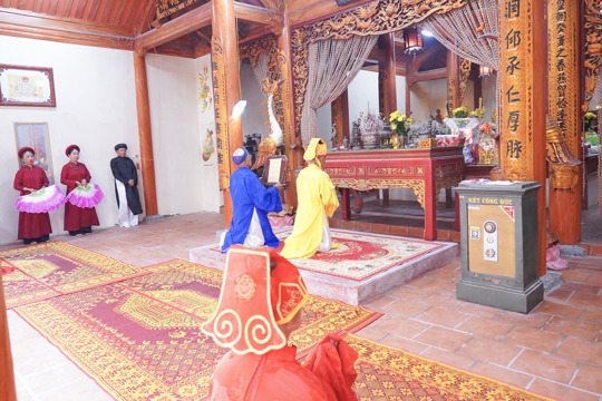 Lễ giỗ Tổ và khánh thành trùng tu khu lăng mộ ngài Phan Tôn Chu tại xã Cổ Đạm