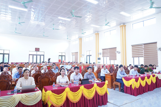 Đoàn ĐBQH tỉnh tiếp xúc với cử tri trên địa bàn Hà Tĩnh