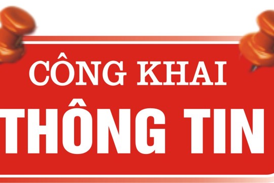 Quyết định về việc công khai Quyết toán thu, chi ngân sách xã năm 2025 
