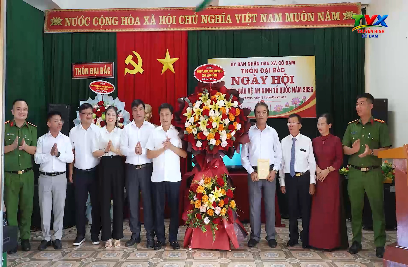 [Video] Sôi nổi Ngày hội toàn dân bảo vệ an ninh Tổ quốc tại thôn Đại Bắc