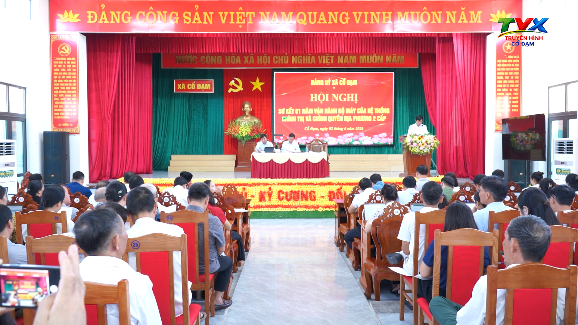 [Video] Xã Cổ Đạm đạt nhiều kết quả quan trọng sau 1 năm vận hành mô hình chính quyền địa phương 2 cấp