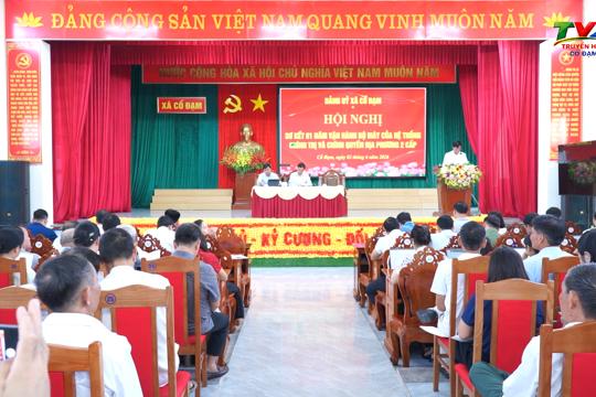 [Video] Xã Cổ Đạm đạt nhiều kết quả quan trọng sau 1 năm vận hành mô hình chính quyền địa phương 2 cấp