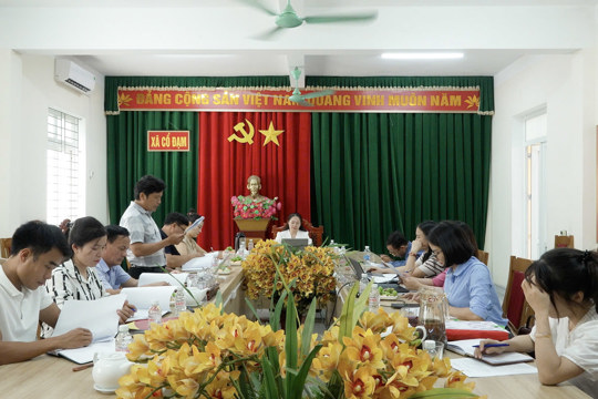 Hội LHPN tỉnh giám sát việc thực hiện Luật Người khuyết tật đối với phụ nữ khuyết tật tại xã Cổ Đạm