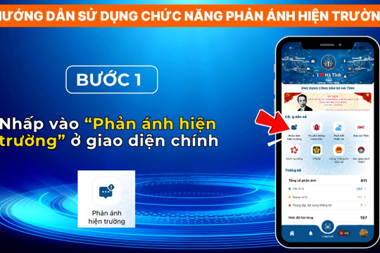 [Video] Hướng dẫn sử dụng chức năng phản ánh hiện trường trên ứng dụng i-hatinh