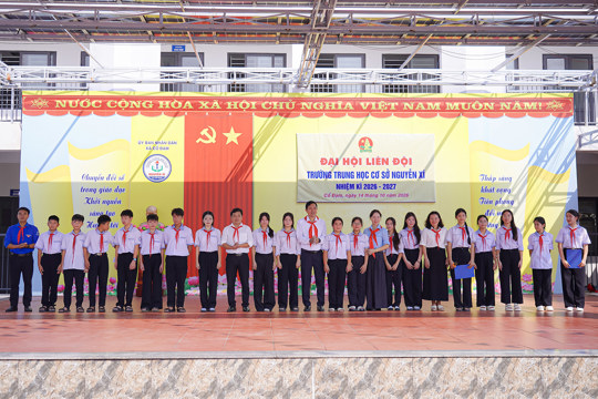  Đại hội Liên đội Trường THCS Nguyễn Xí năm học 2026–2027