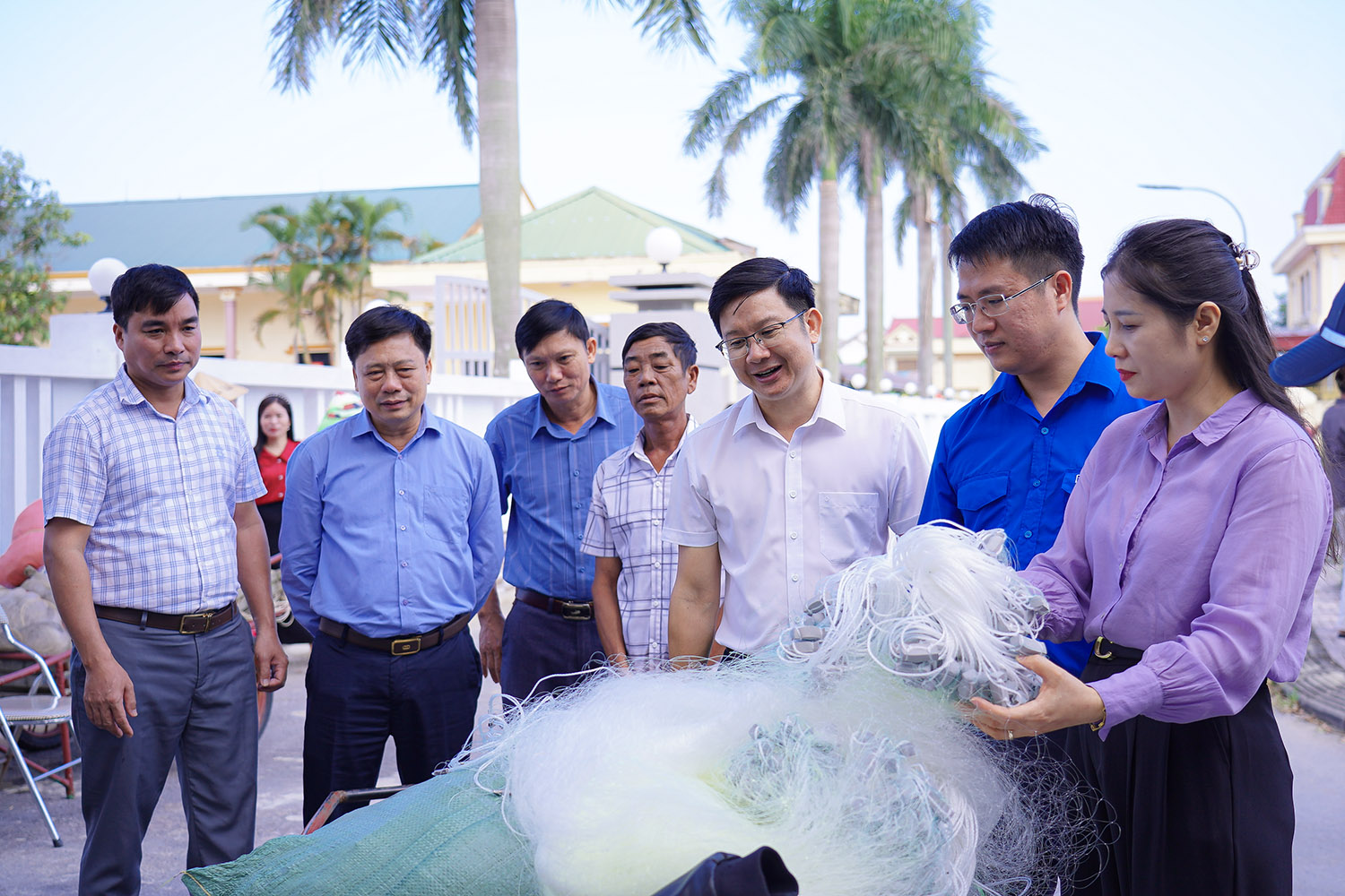 Khởi công nhà ở và trao mô hình sinh kế cho các gia đình gặp hoàn cảnh khó khăn ở Cổ Đạm