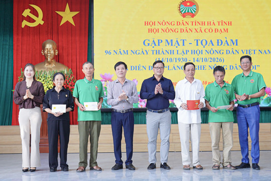 Hội Nông dân xã Cổ Đạm kỷ niệm 96 năm Ngày thành lập Hội và tổ chức Diễn đàn “Lắng nghe nông dân nói”