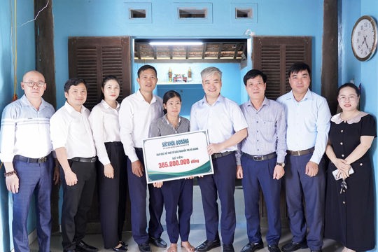 Bạn đọc Báo Sức khỏe & Đời sống hỗ trợ số tiền 365 triệu đồng cho hoàn cảnh khó khăn ở xã Cổ Đạm