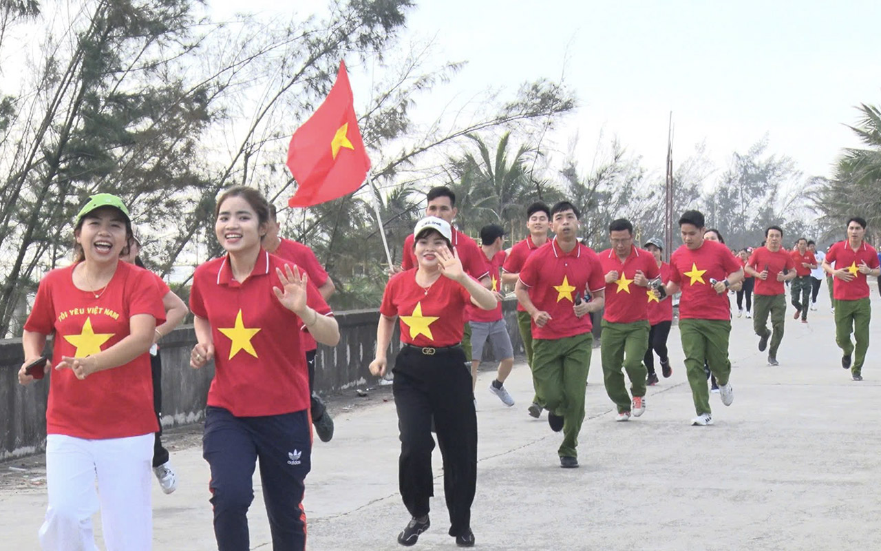 Sôi nổi Ngày chạy Olympic vì sức khỏe toàn dân tại Cổ Đạm 