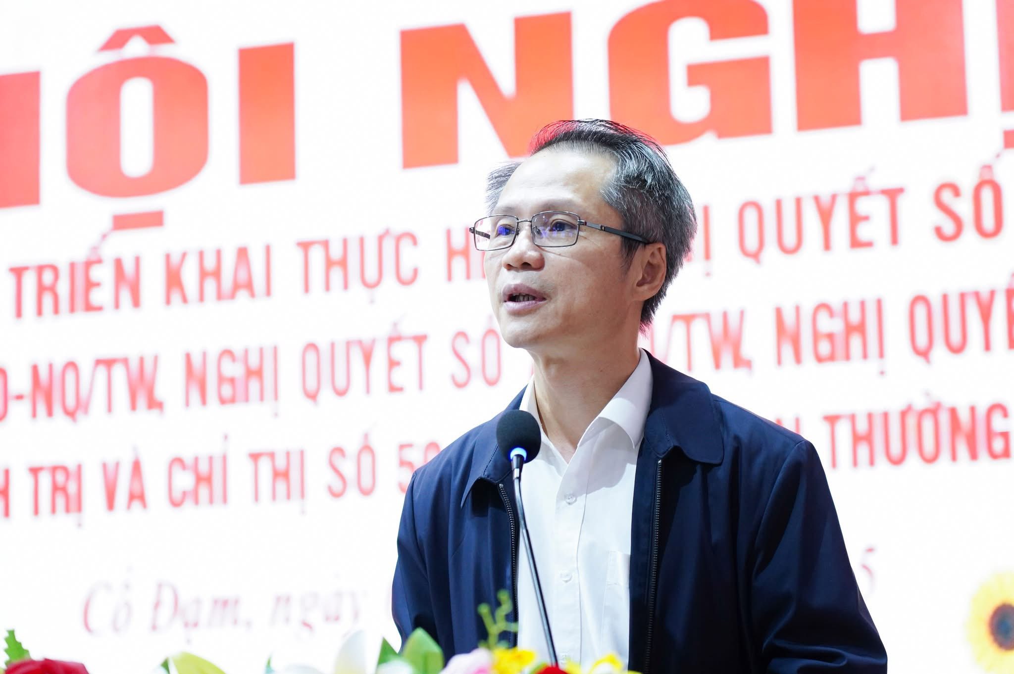 Đảng ủy xã Cổ Đạm tổ chức hội nghị học tập, quán triệt các chỉ thị, nghị quyết, kết luận của Trung ương, tỉnh và xã