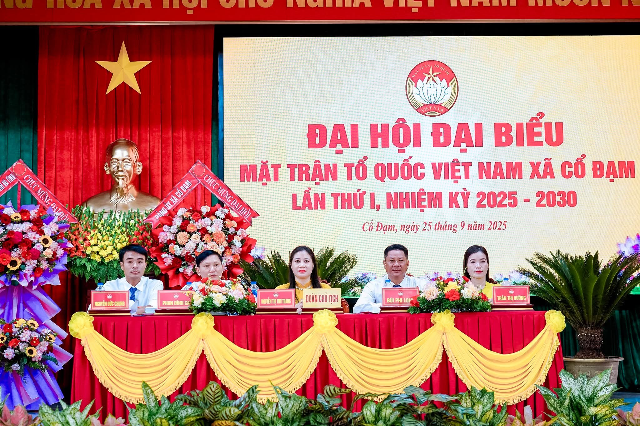 Đại hội đại biểu Ủy ban MTTQ xã Cổ Đạm lần thứ I, nhiệm kỳ 2025 – 2030 